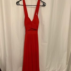 Red Long Dress